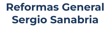 LOGO-Reformas General Sergio Sanabria